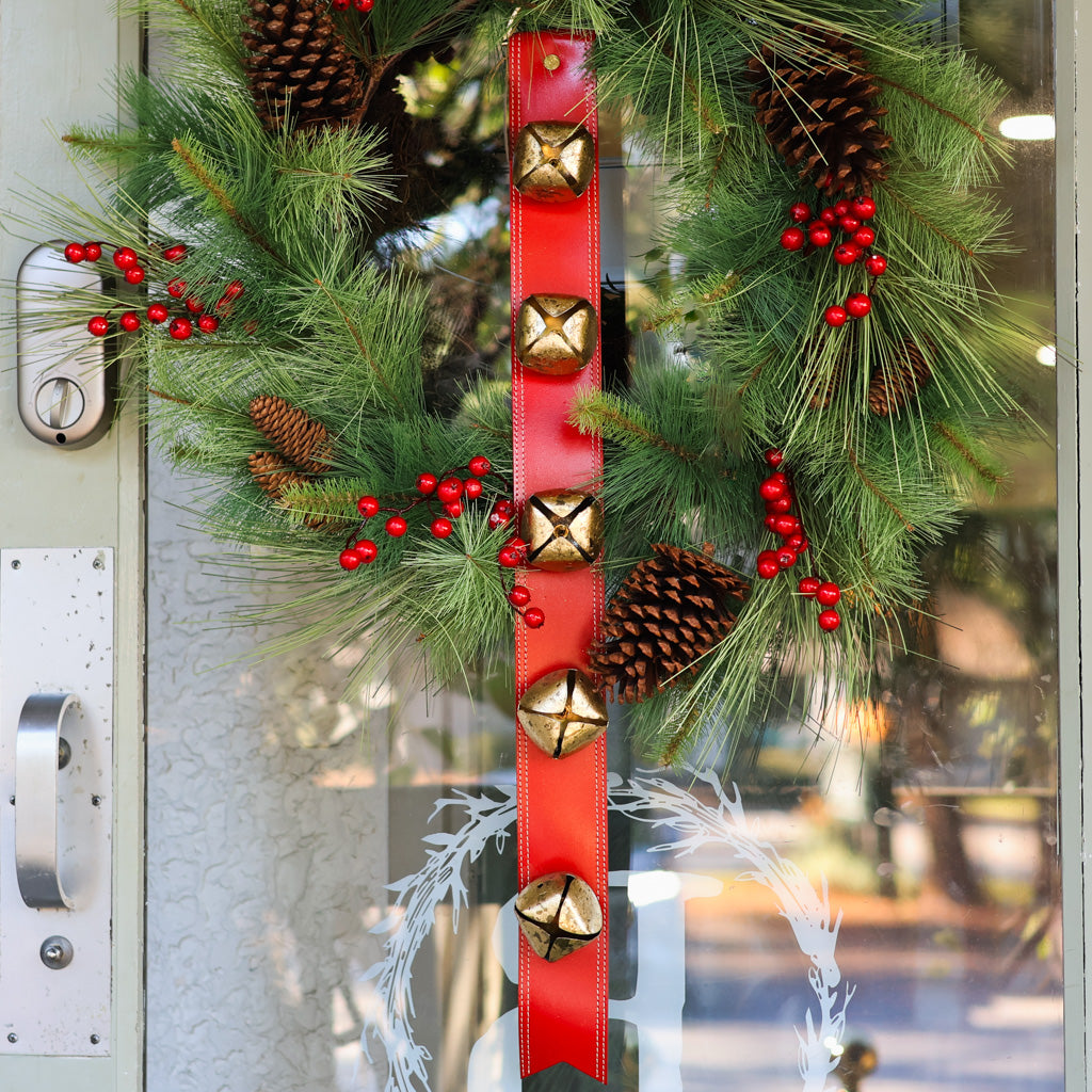 Red Sleigh Bell Strap