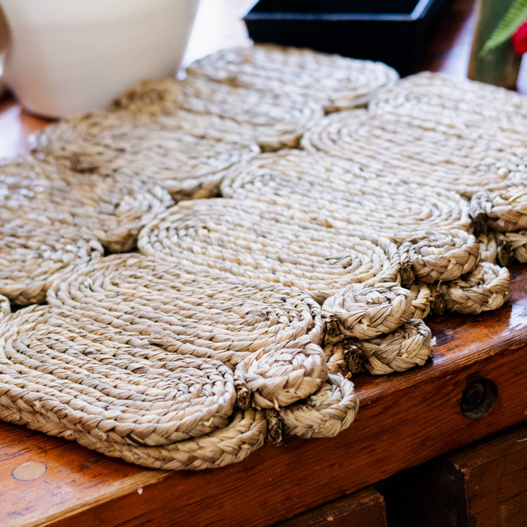 Pair of Rattan Placemats