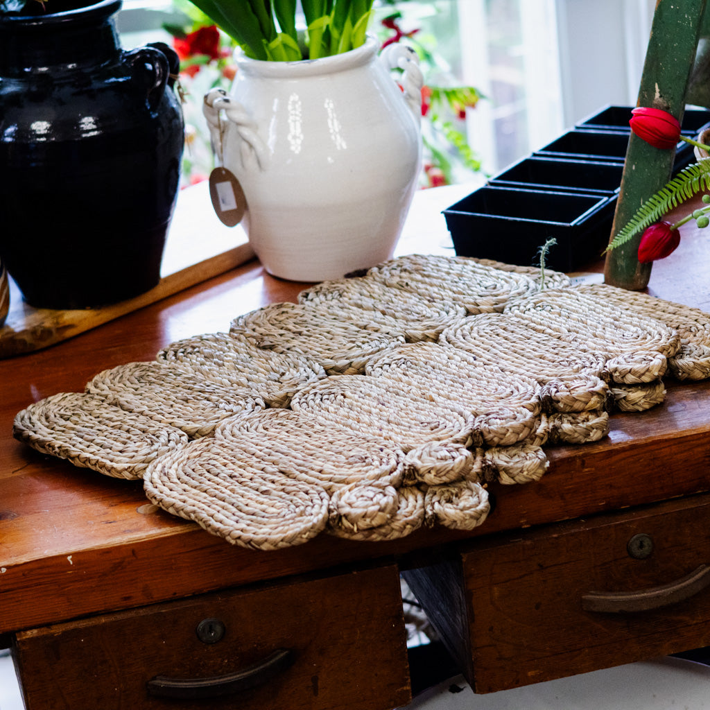 Pair of Rattan Placemats