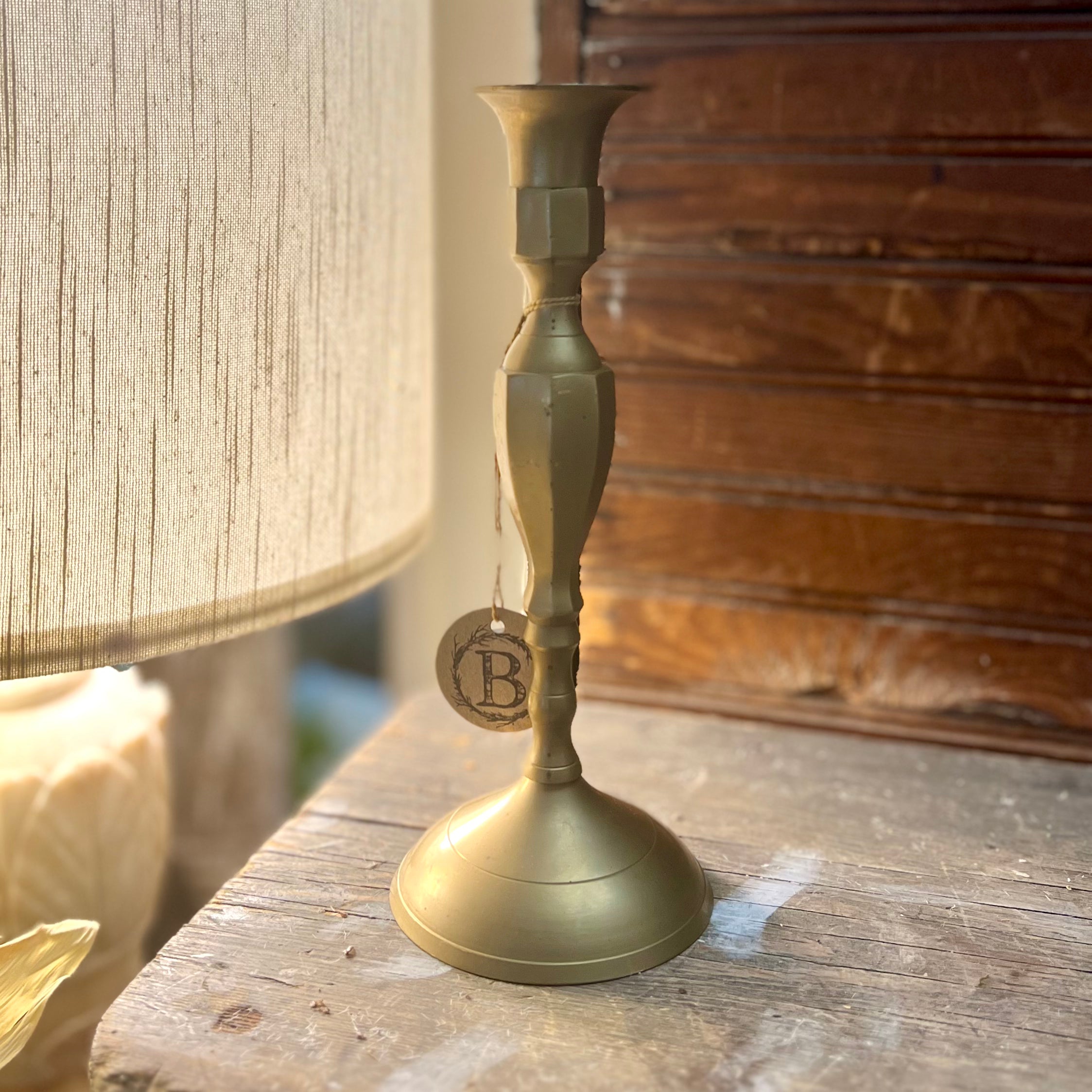 Vintage Brass Candlestick