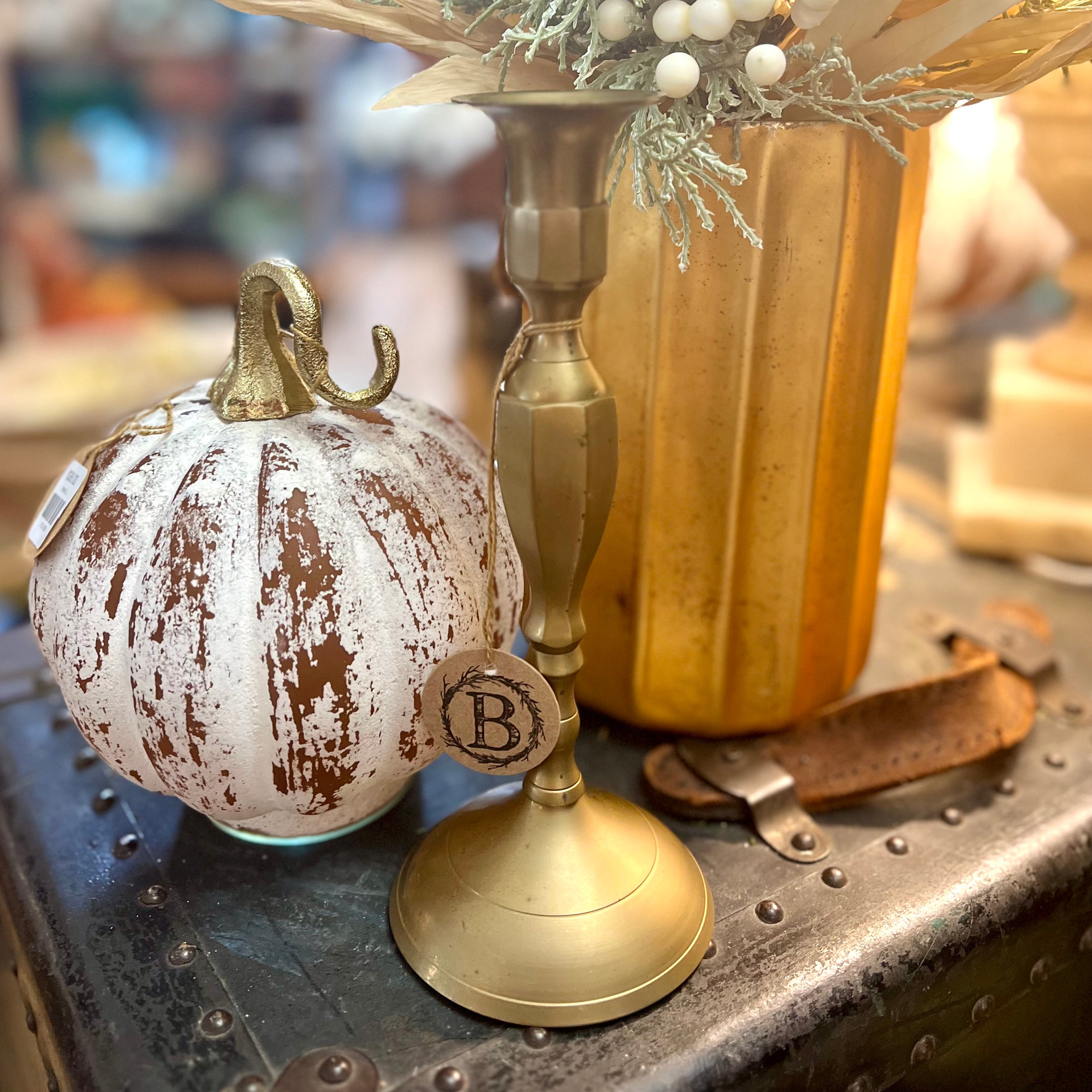 Vintage Brass Candlestick