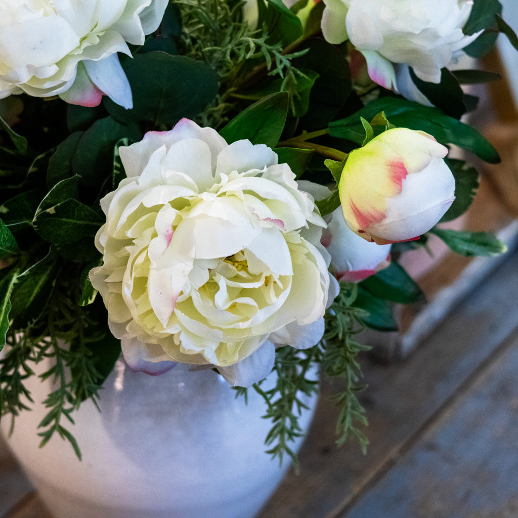 White Peony Grand Bouquet