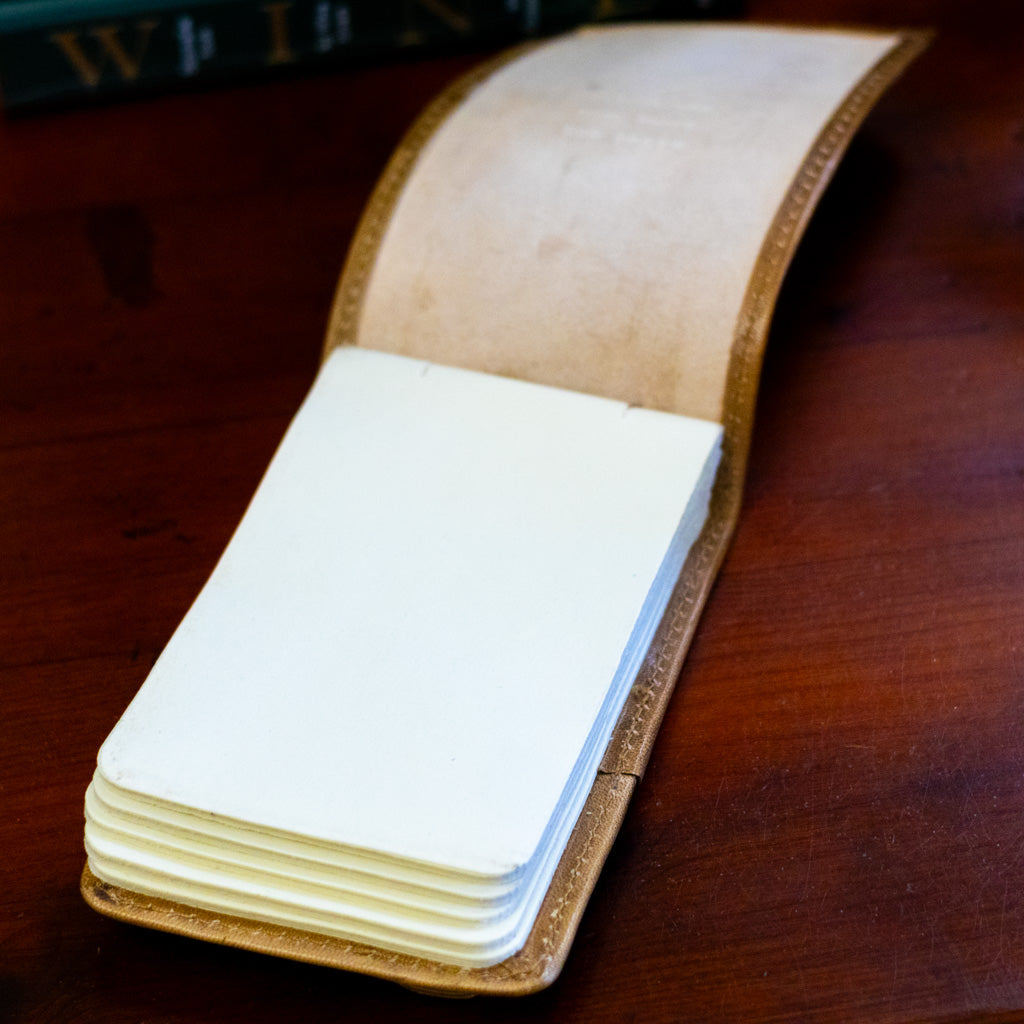 Mini Big Ideas Hand-Stamped Leather Journal