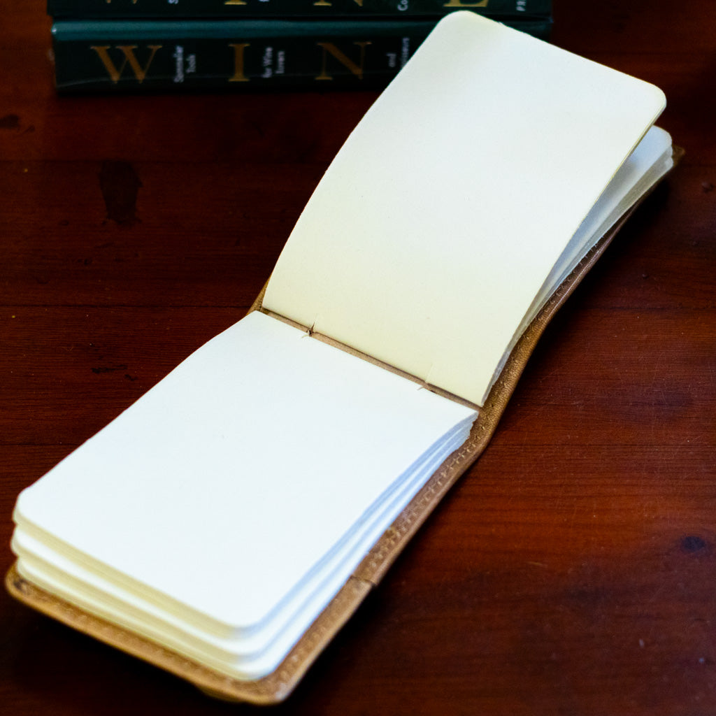 Mini Big Ideas Hand-Stamped Leather Journal