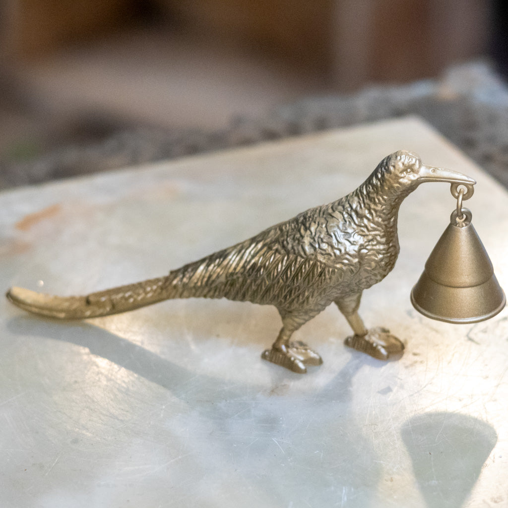 Alloy Pheasant Shaped Candle Holder