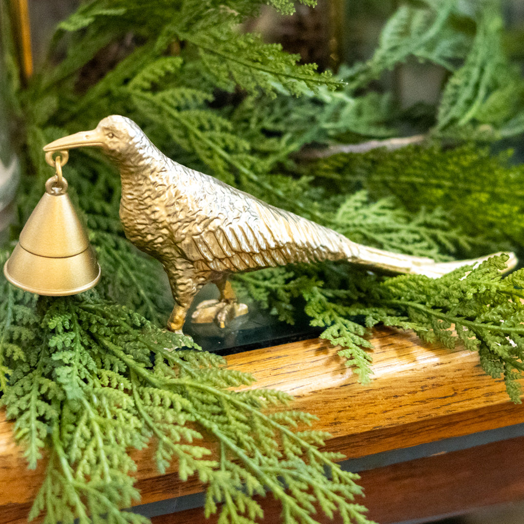 Alloy Pheasant Shaped Candle Holder