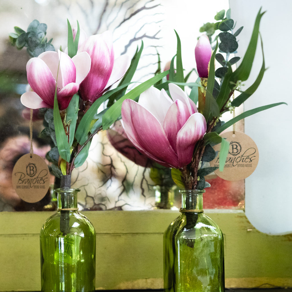 Pink Saucer Magnolia Mini Bouquet