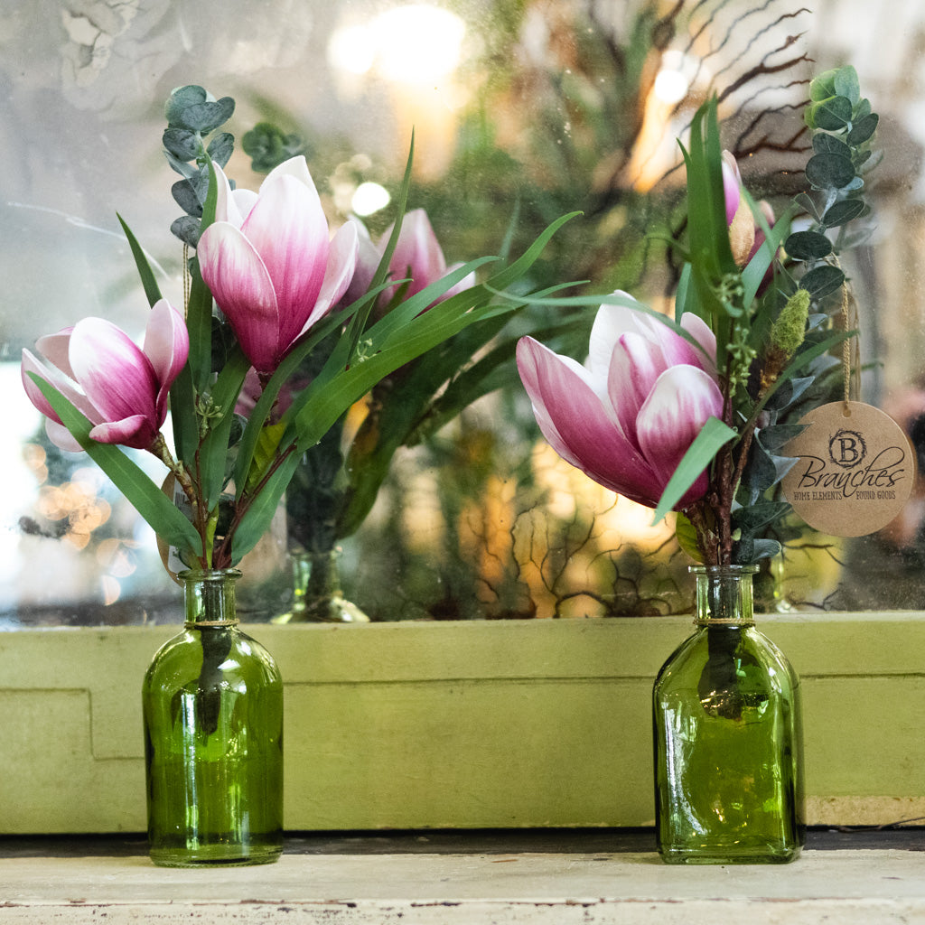 Pink Saucer Magnolia Mini Bouquet