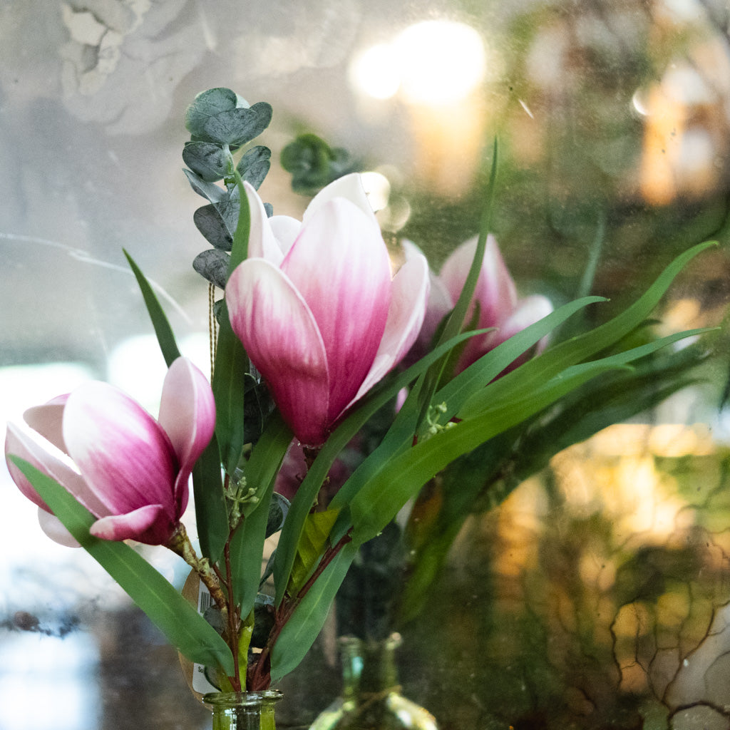 Pink Saucer Magnolia Mini Bouquet