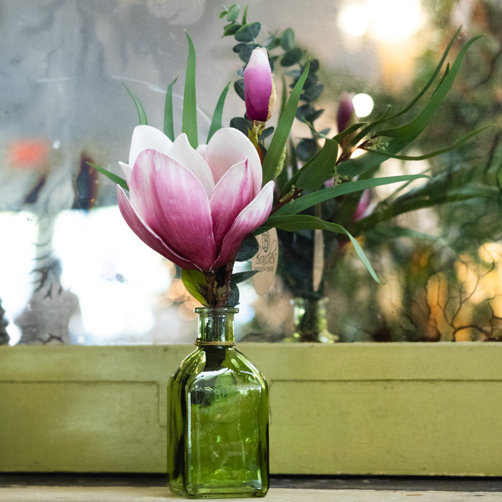 Pink Saucer Magnolia Mini Bouquet