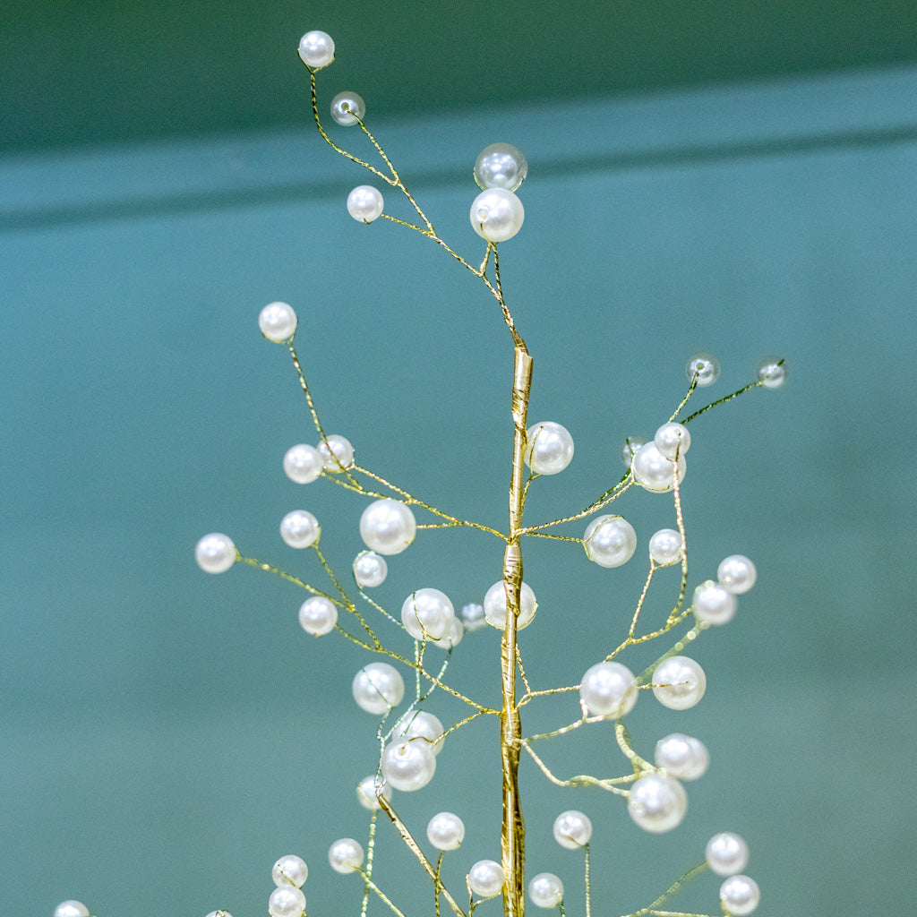 Short Pearl White Gold Tree