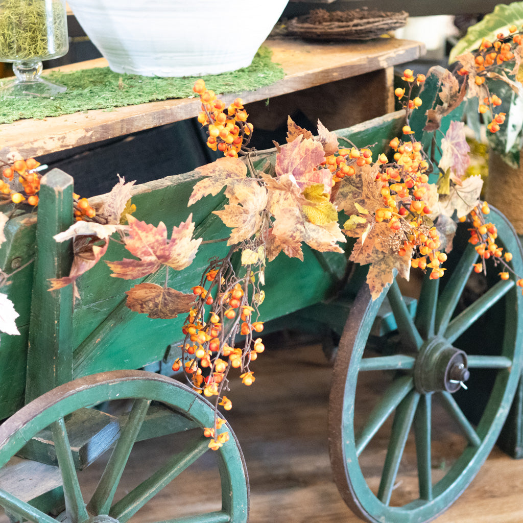 Maple Leaf and Bittersweet Garland