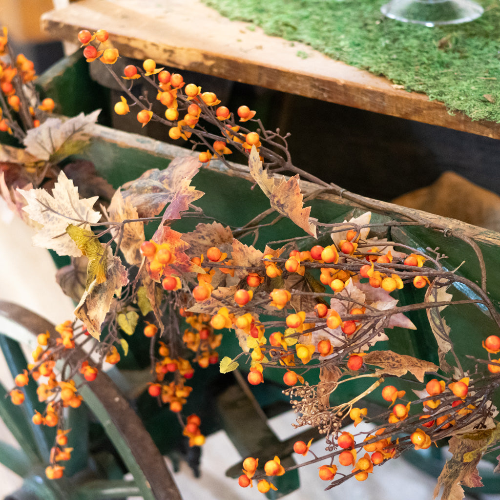 Maple Leaf and Bittersweet Garland