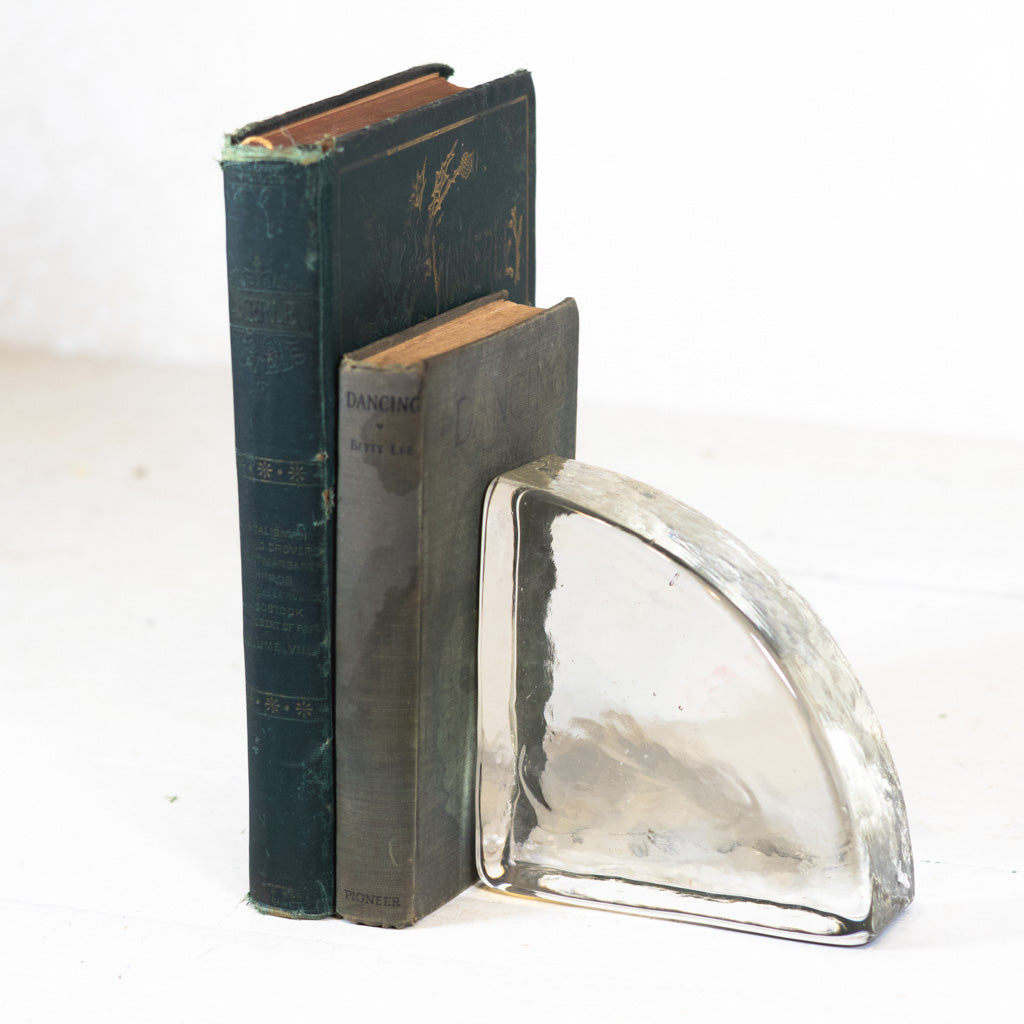 Recycled Glass Bookend