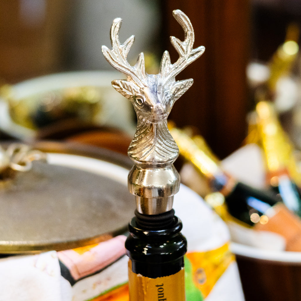 Deer Bust Bottle Stopper
