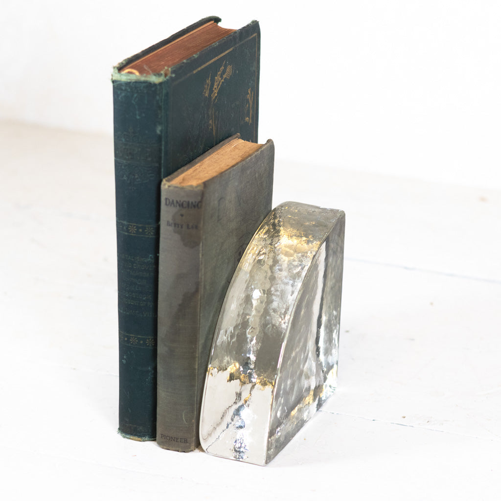 Recycled Glass Bookend