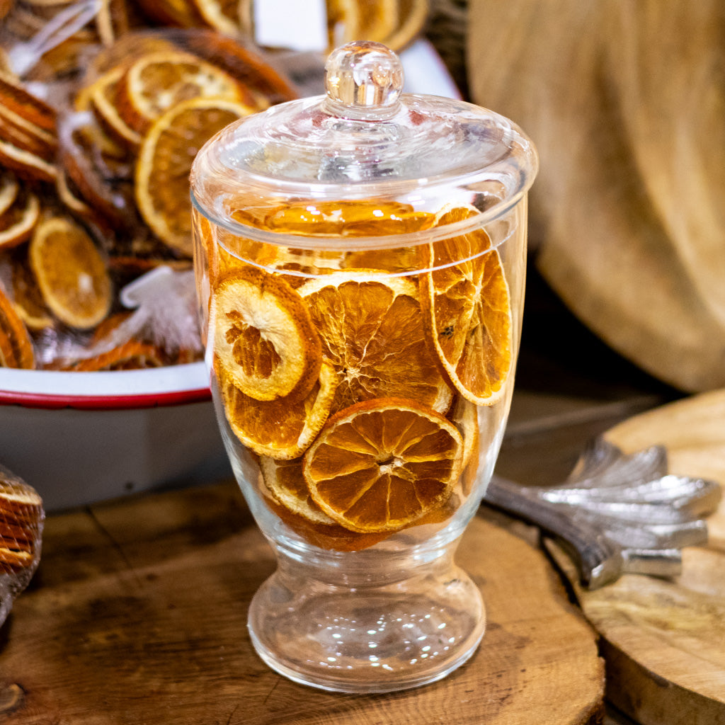 Sliced Oranges in Mesh Bag