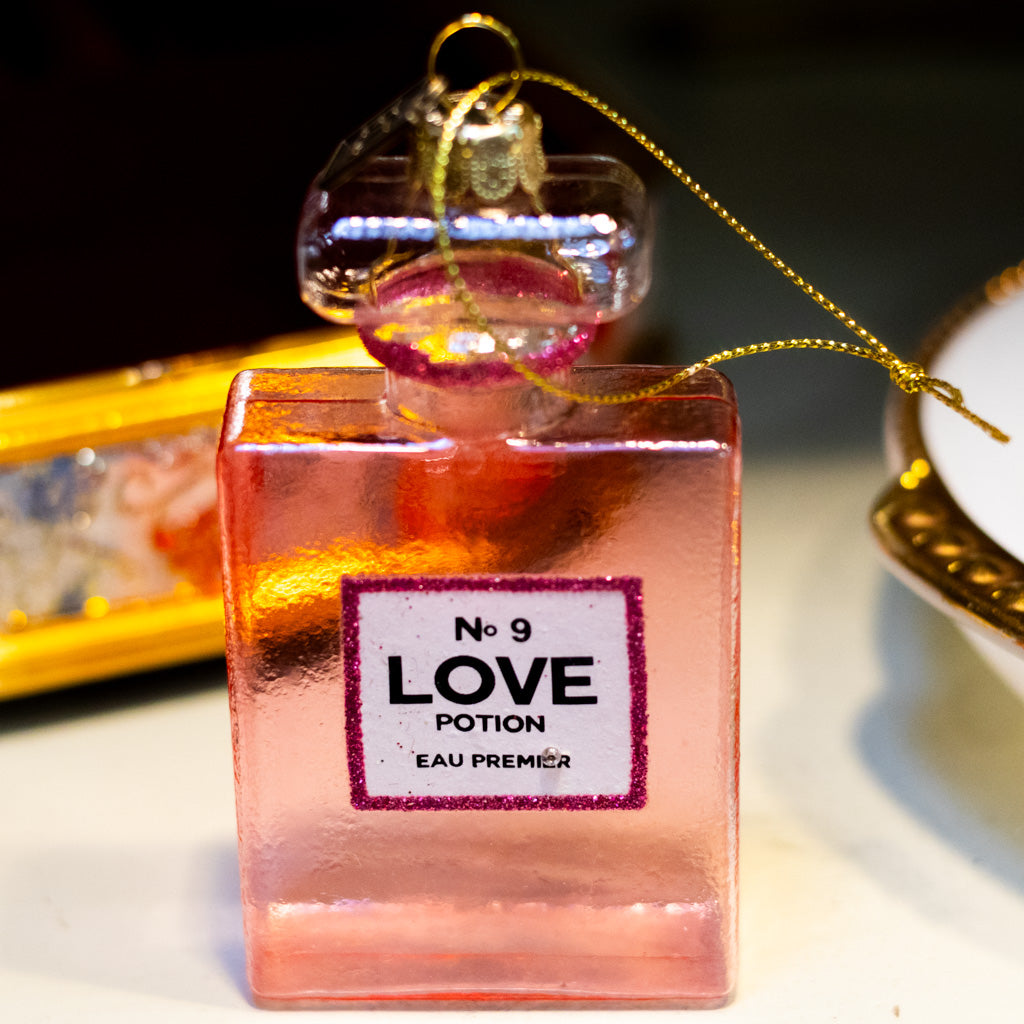 Pink Love Potion No. 9 Ornament