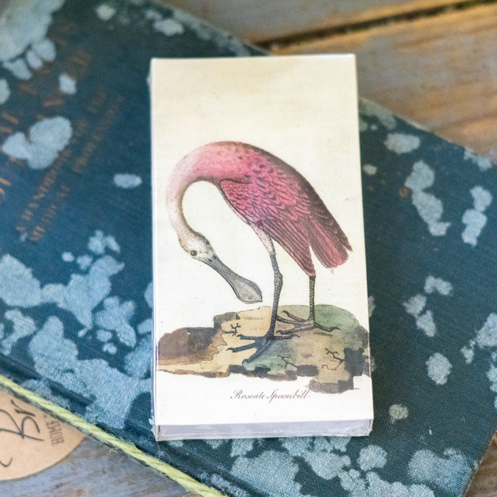 Box of Flamingo and Spoonbill Decorative Matches