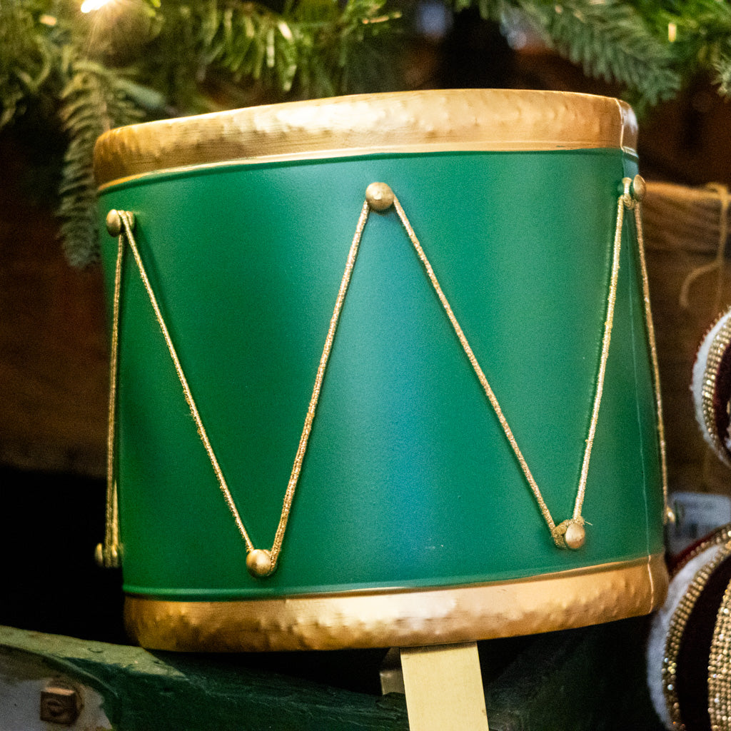 Metal Green Drum Container