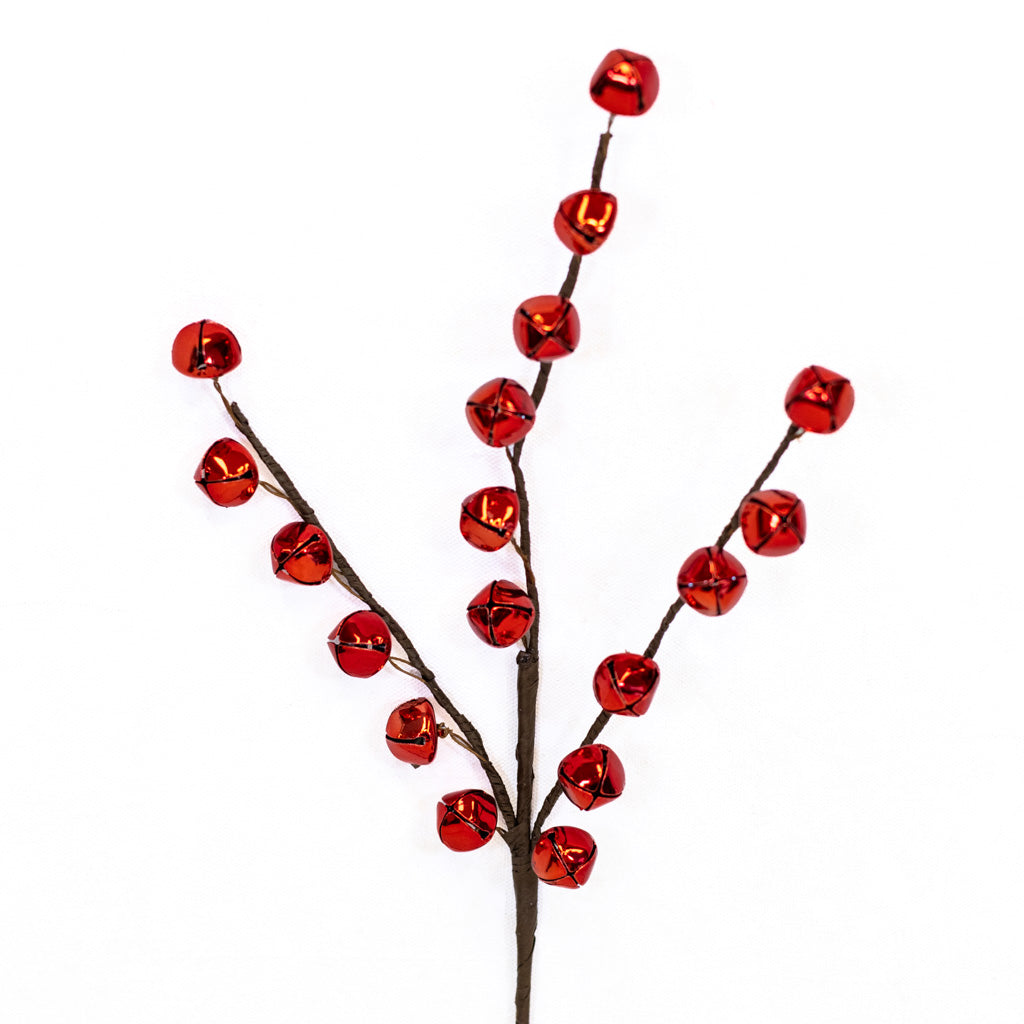 Red Jingle Bell Spray