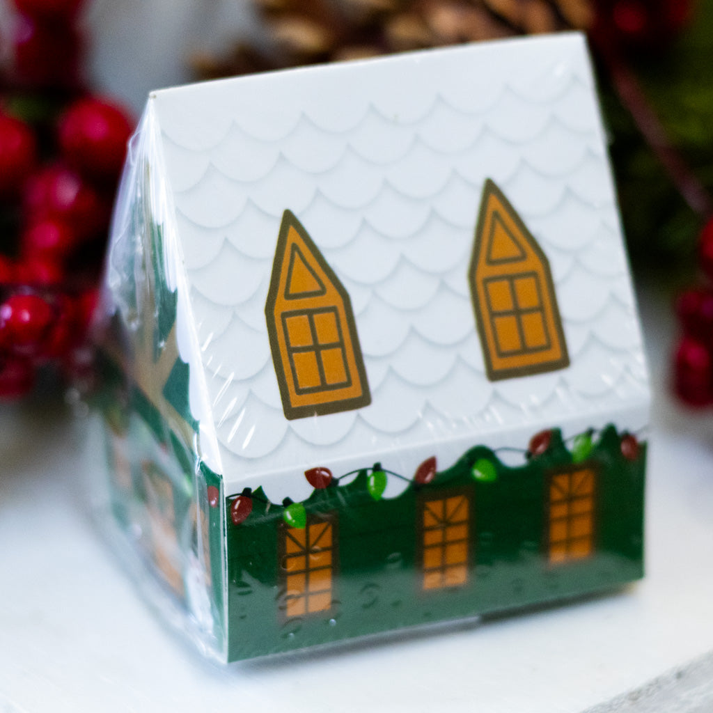 Safety Matches in House Shaped Matchbox Green House