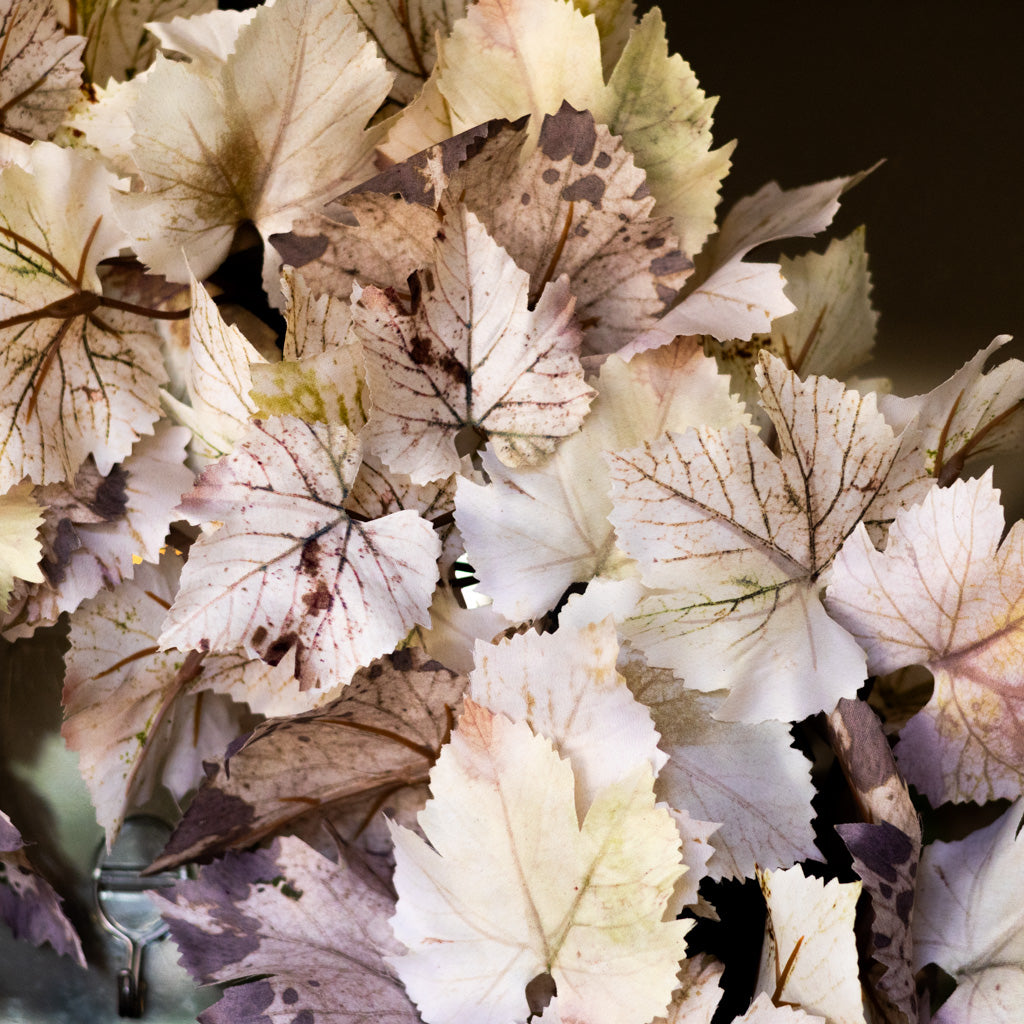 Maple Leaf Cream and Brown Wreath