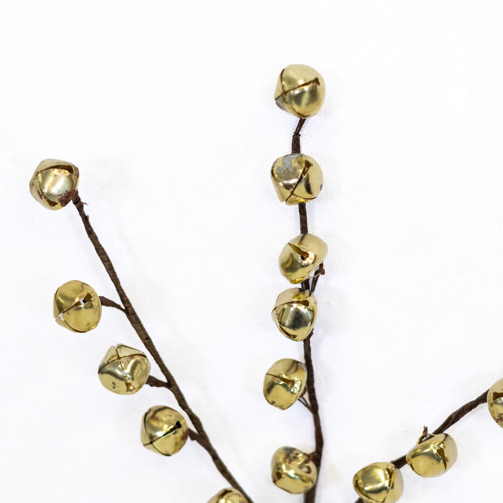 Gold Jingle Bell Spray