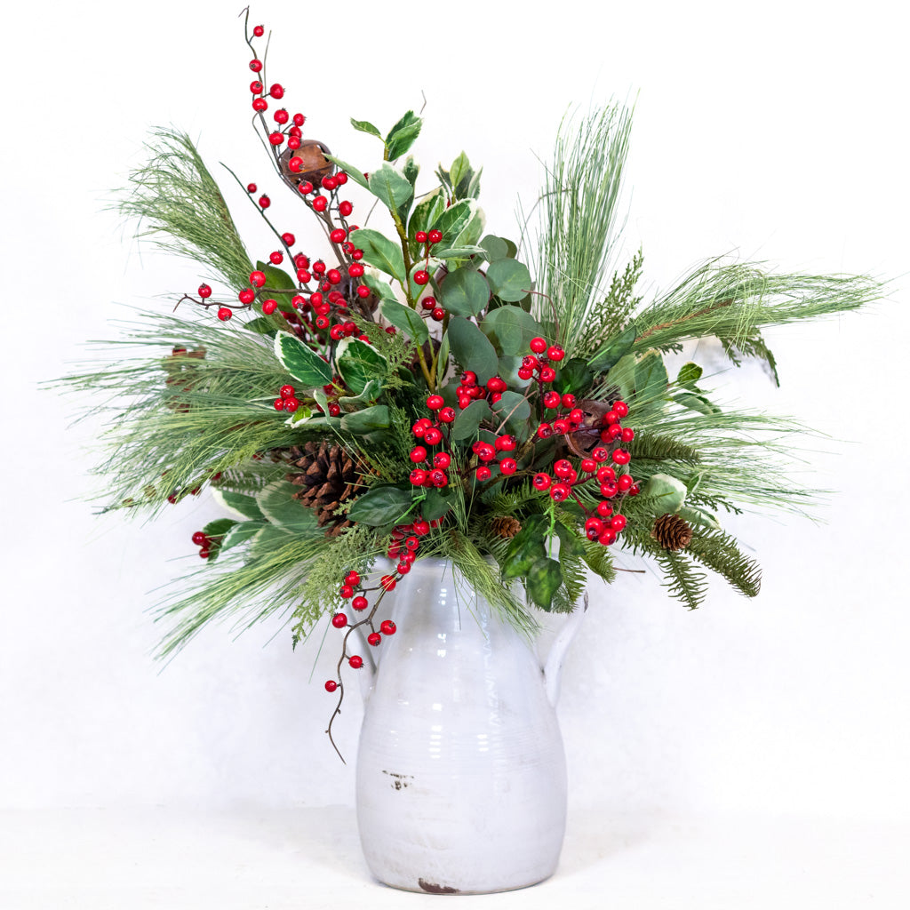 Jingle Bell Holiday Bouquet Grand Drop In