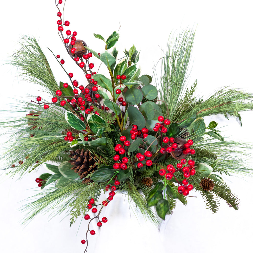 Jingle Bell Holiday Bouquet Grand Drop In