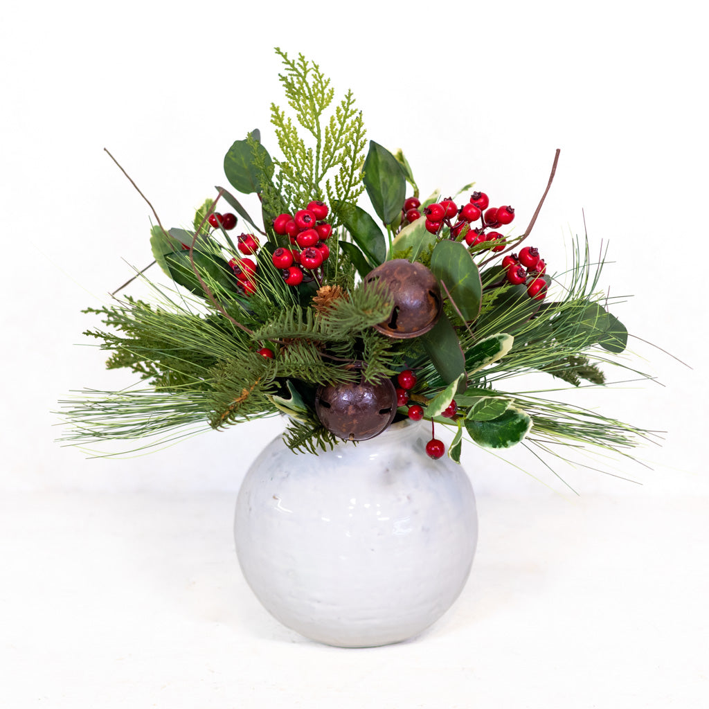 Jingle Bell Holiday Petite Bouquet Drop In