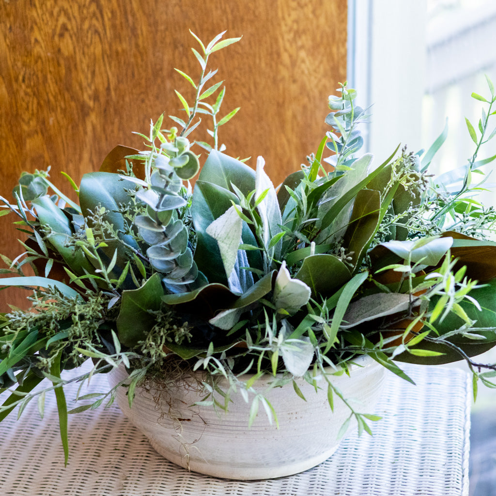 Essential Green Centerpiece Drop In