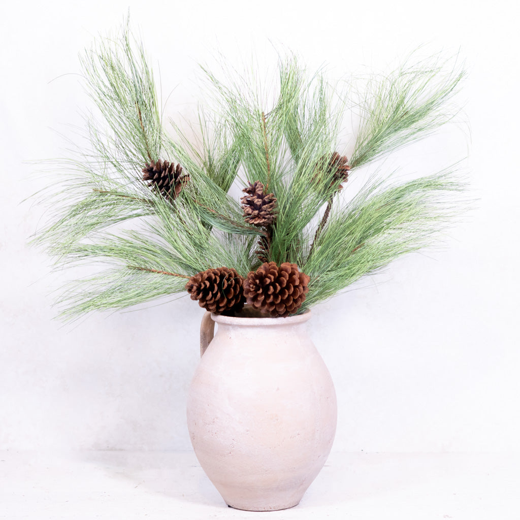 Long Needle Pine and Pinecone Spray