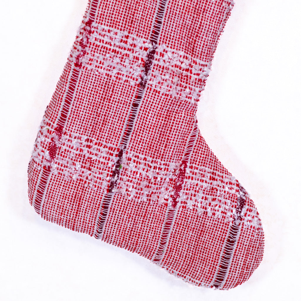 Cotton Red White Stocking