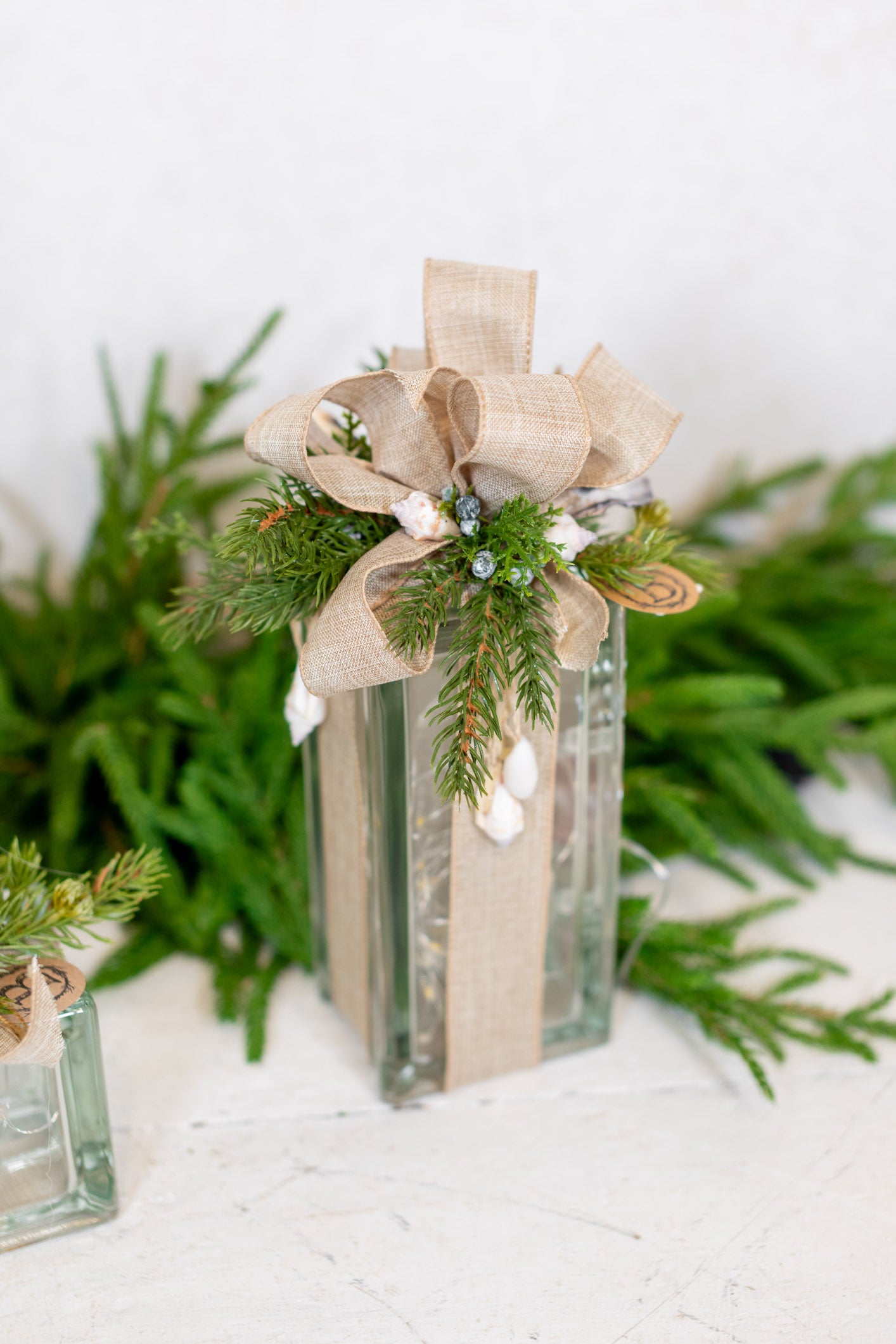 Battery Operated Coastal Vertical Light Block