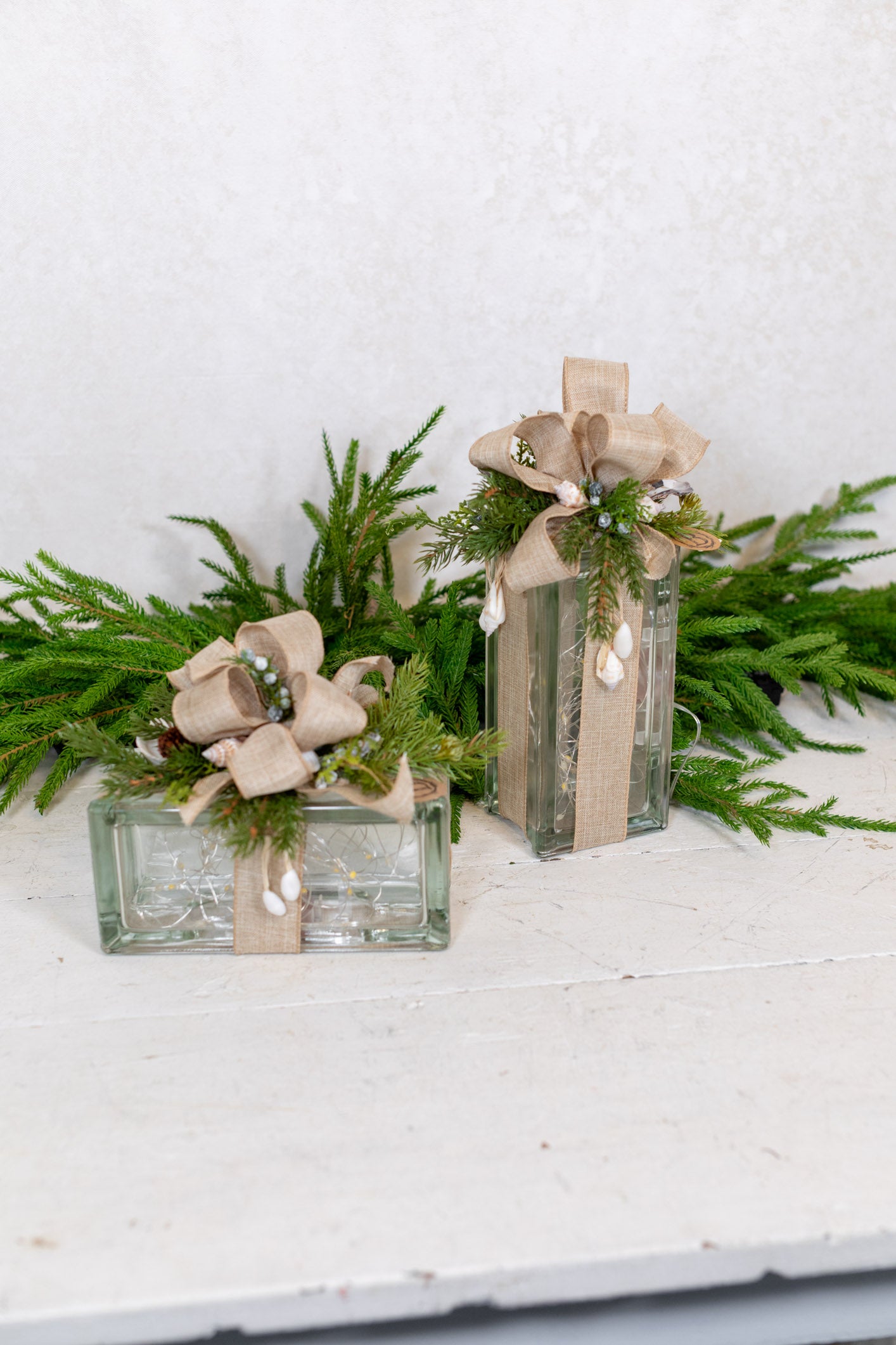 Battery Operated Coastal Vertical Light Block