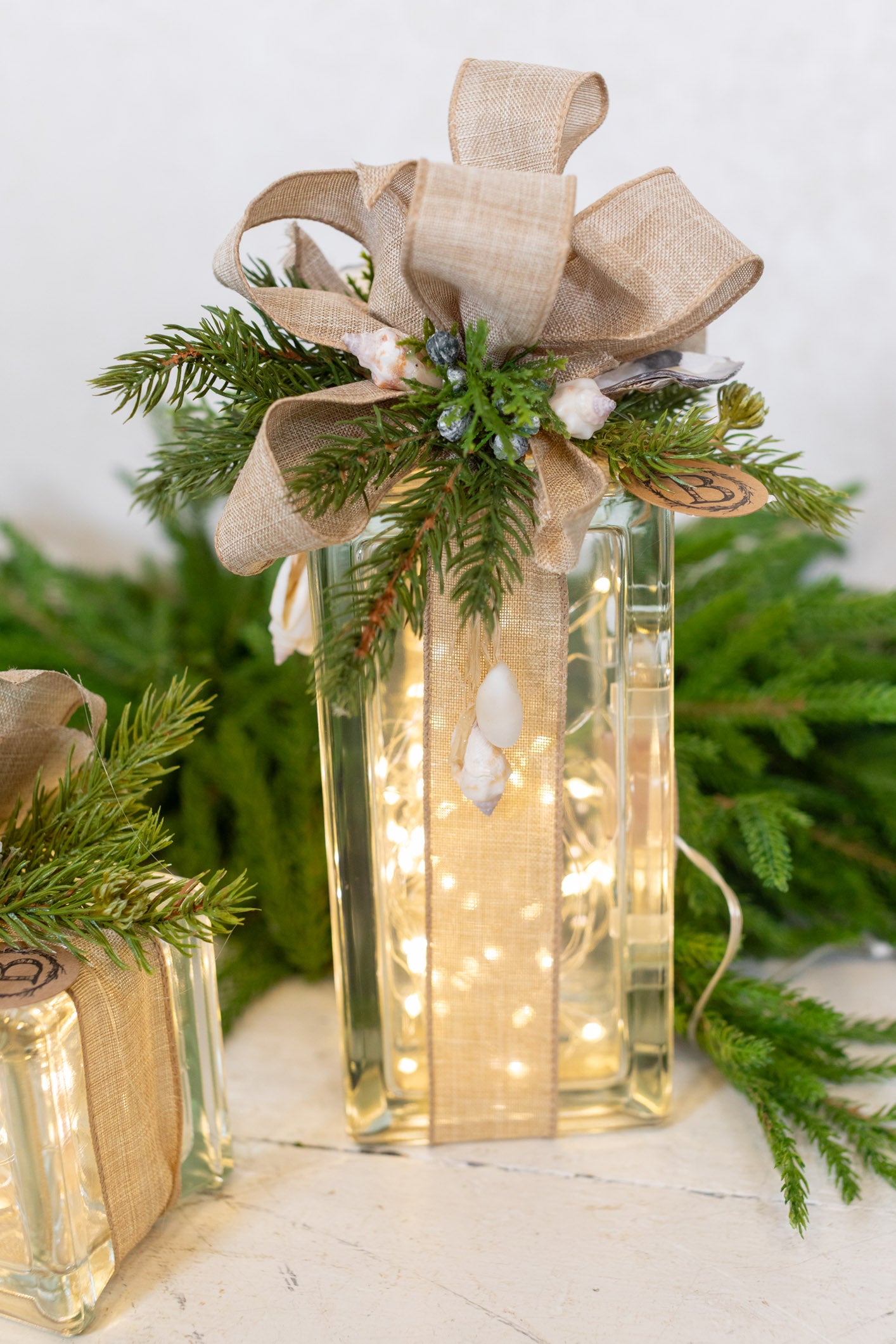 Battery Operated Coastal Vertical Light Block