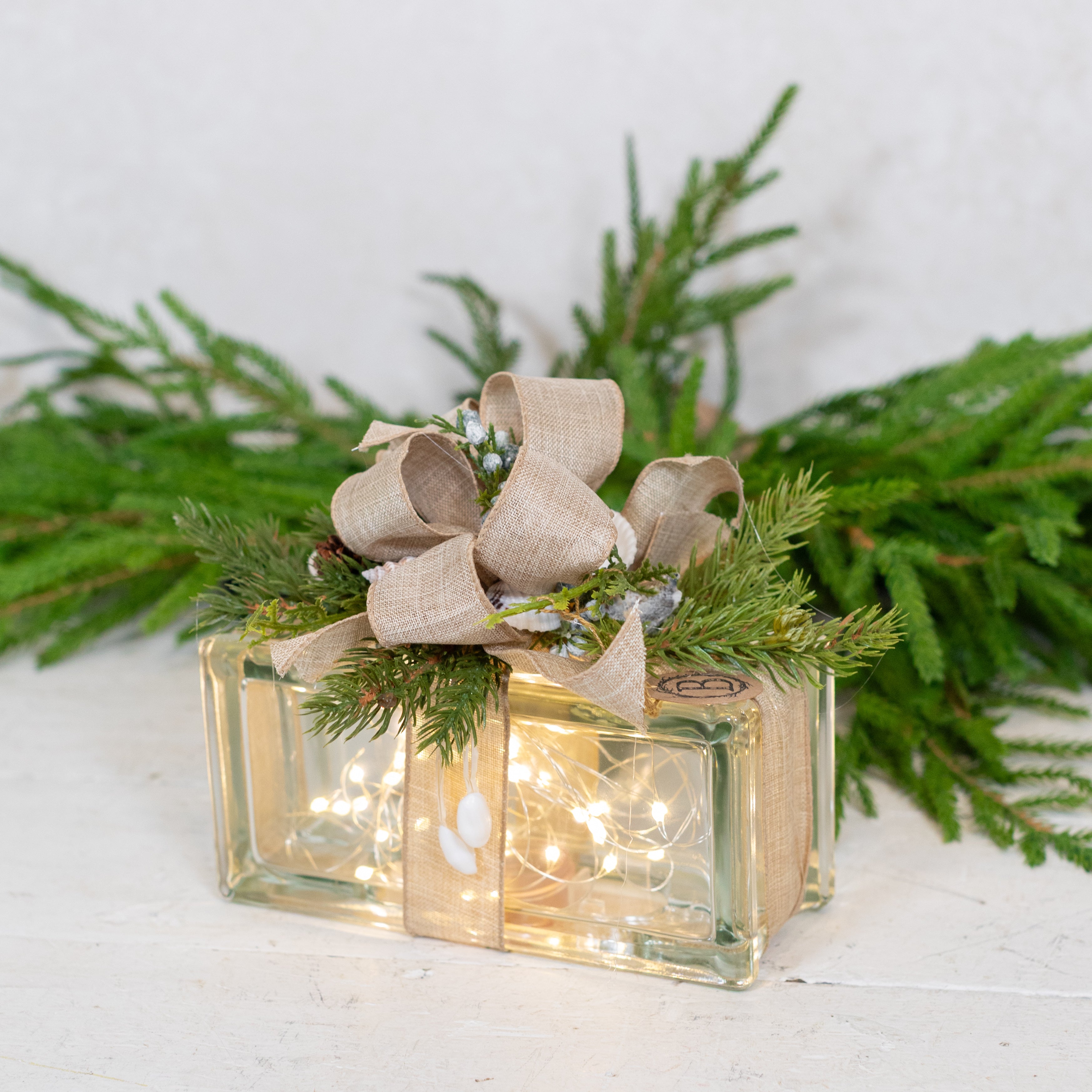 Battery Operated Coastal Horizontal Light Block