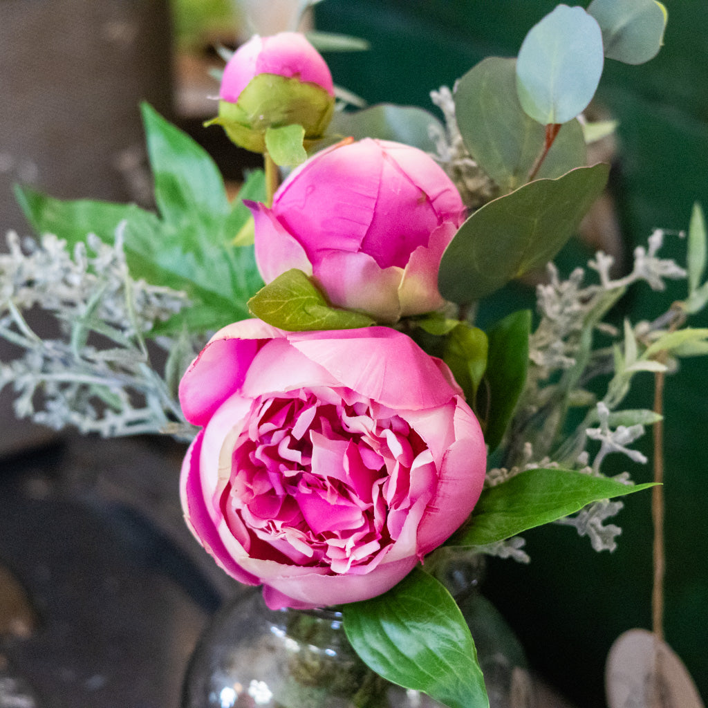 Single Pink Peony Bouquet