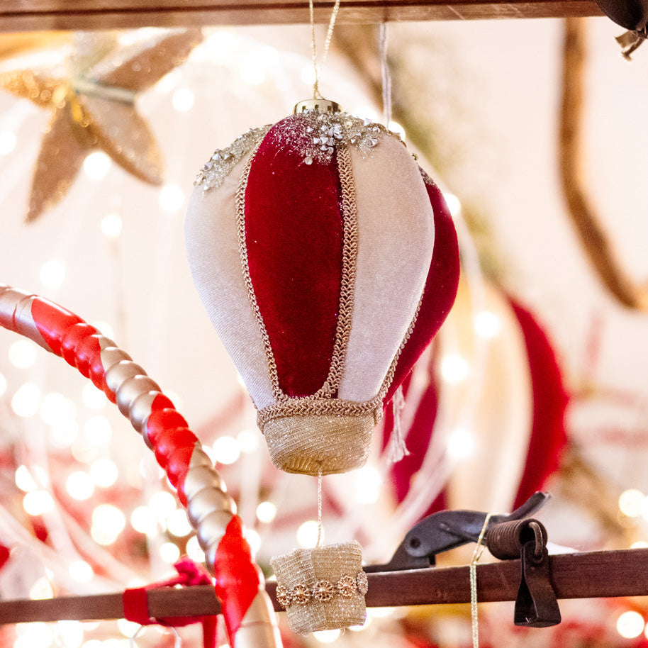 Foam Hot Air Balloon Ornament Small