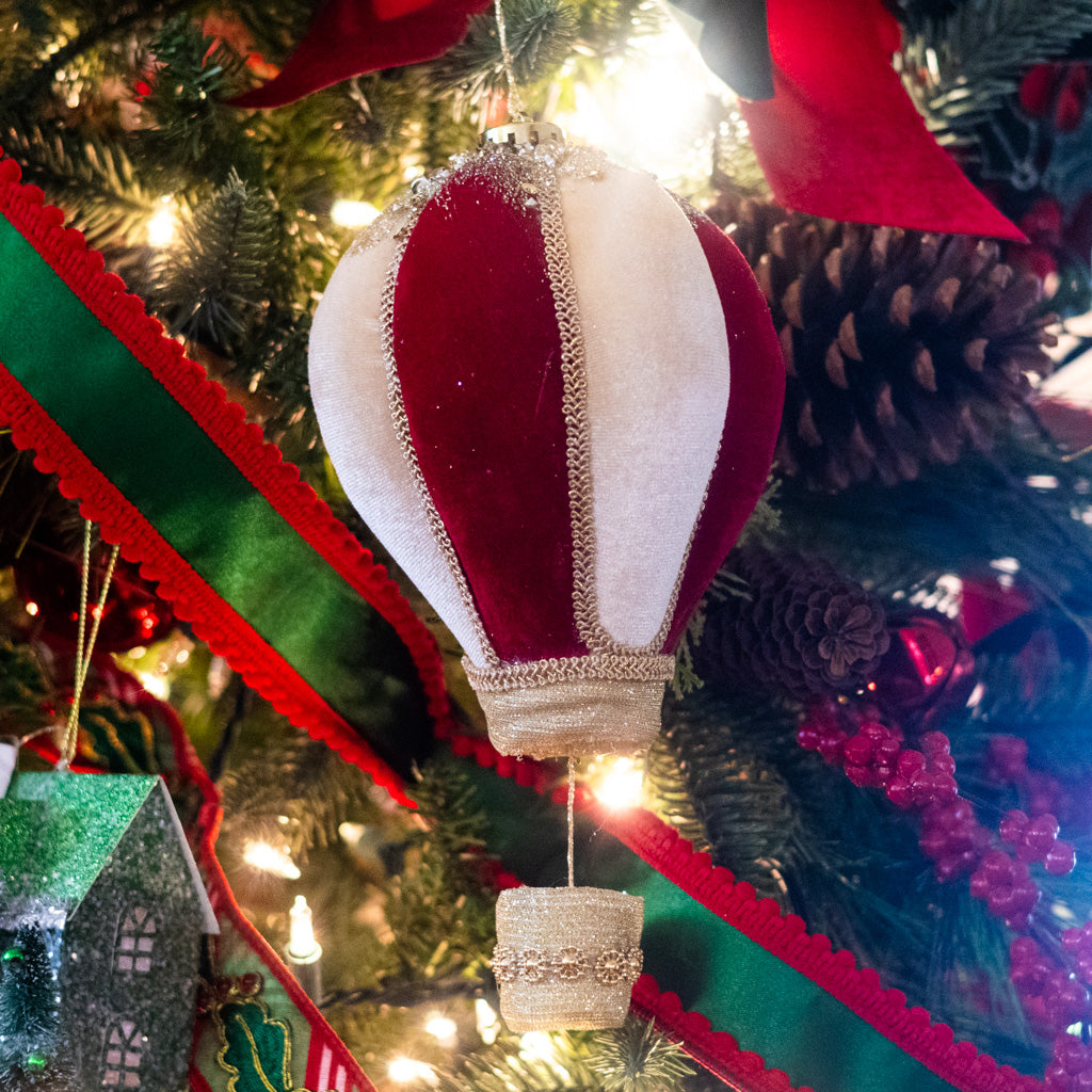 Foam Hot Air Balloon Ornament Small