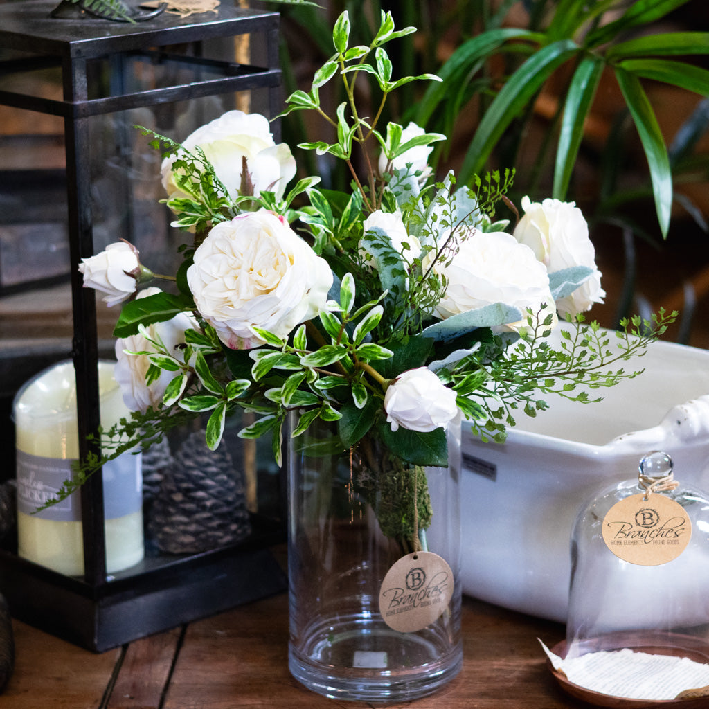 White Knockout Peony Bouquet