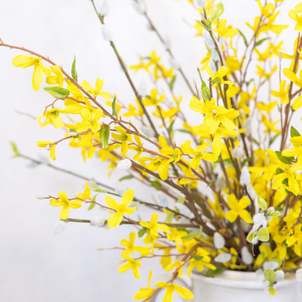 Forsythia Bouquet Drop In