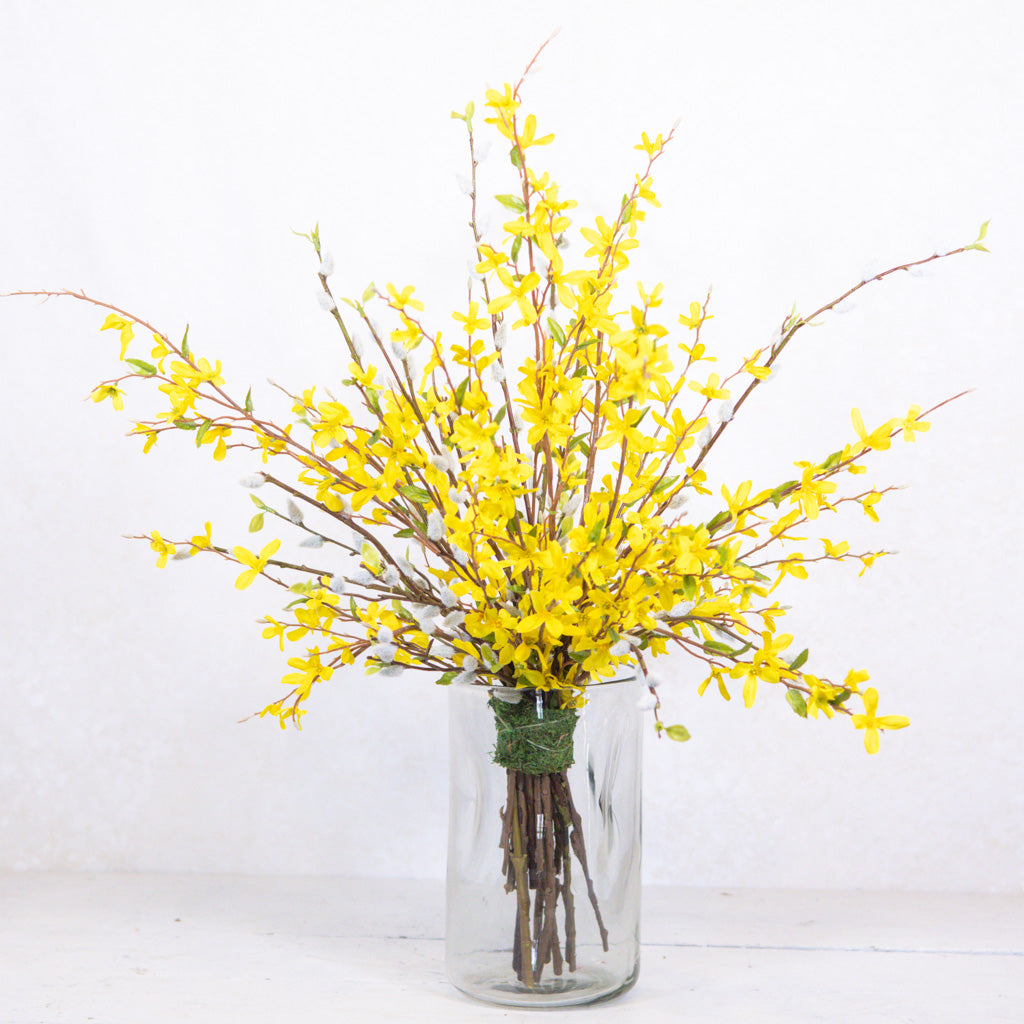 Forsythia Bouquet Drop In