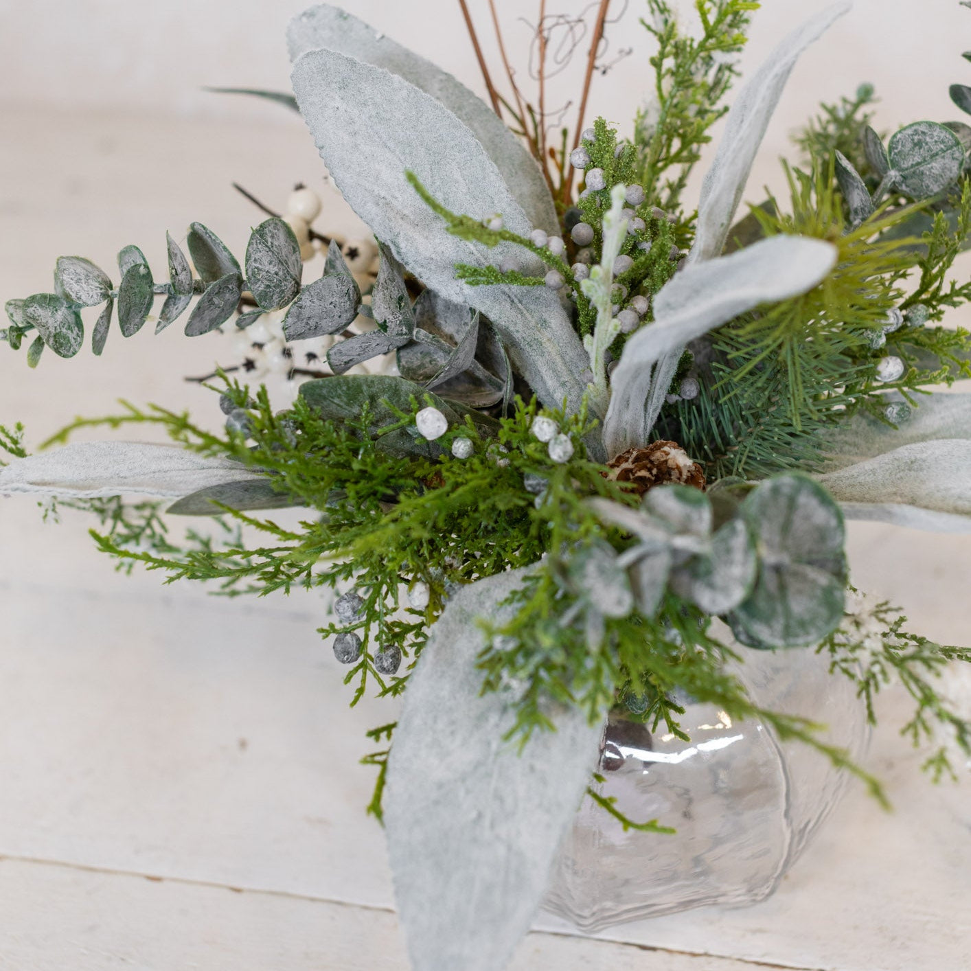 Winter Blues Petite Bouquet Drop In