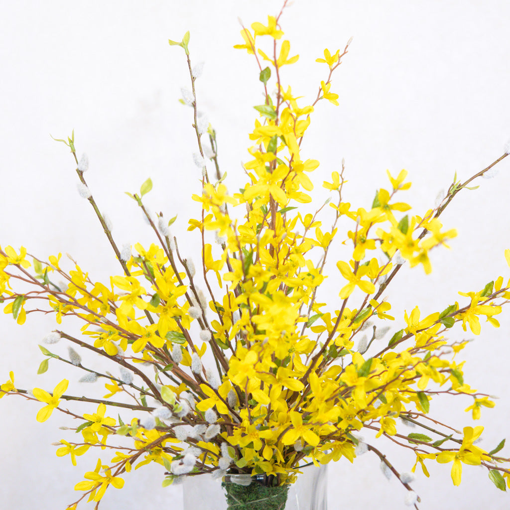 Forsythia Bouquet Drop In