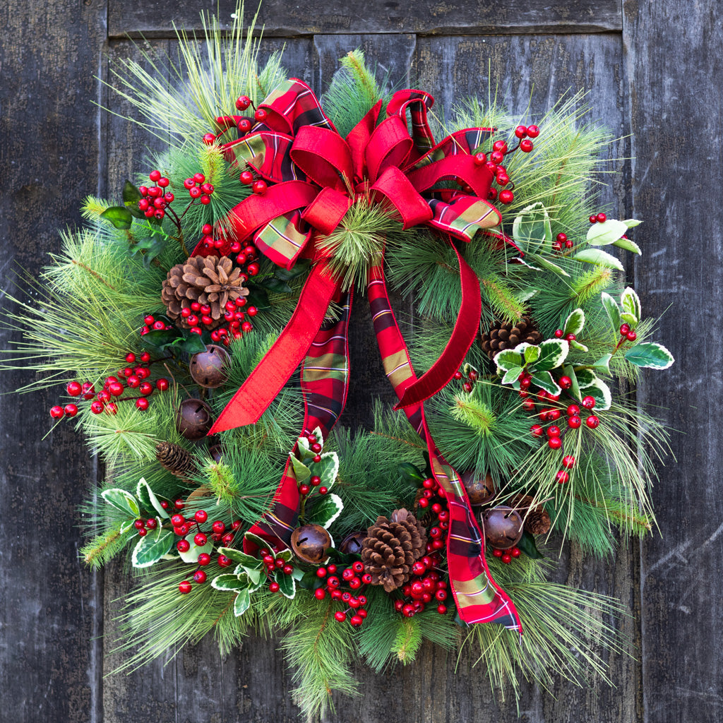 Jingle Bell Holiday Wreath