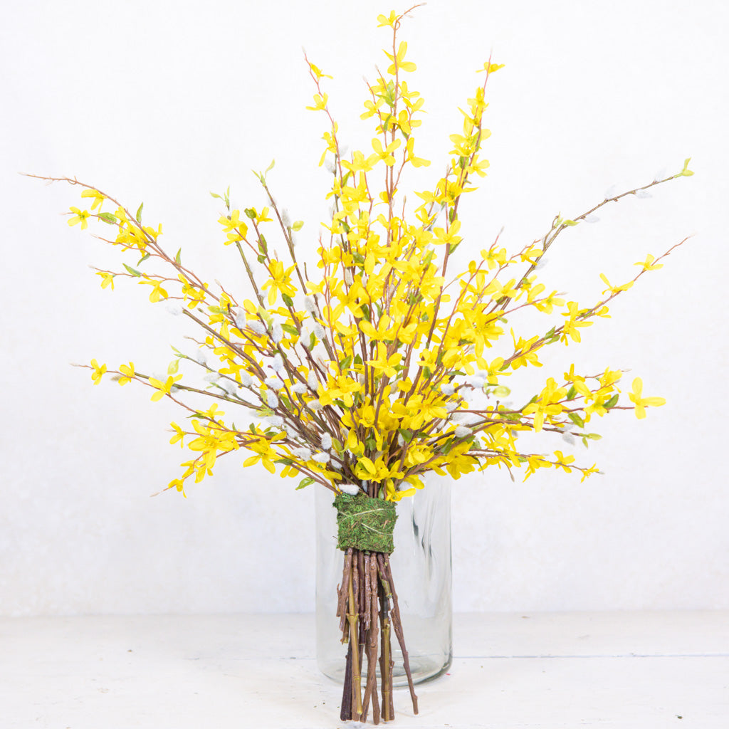 Forsythia Bouquet Drop In