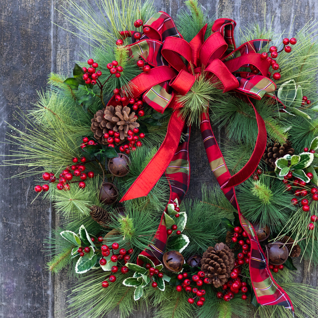 Jingle Bell Holiday Wreath