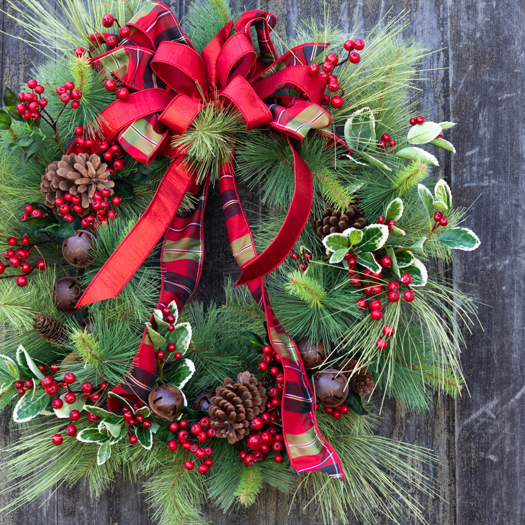 Jingle Bell Holiday Wreath